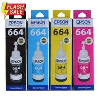 หมึกเติม Epson T664 BK,C,M,Y #หมึกปริ้นเตอร์  #หมึกเครื่องปริ้น hp #หมึกปริ้น   #หมึกสี #ตลับหมึก