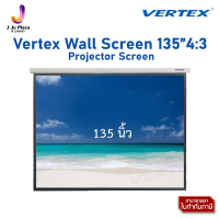 Projector Screen  Vertex Wall Screen 135”4:3/(108"x81")/4:3/Matt White/จอแขวนมือดึงเวอร์เทคซ์ 135" (108นิ้วx81นิ้ว) 4:3 เนื้อจอสีขาว/1Y/(100103014)