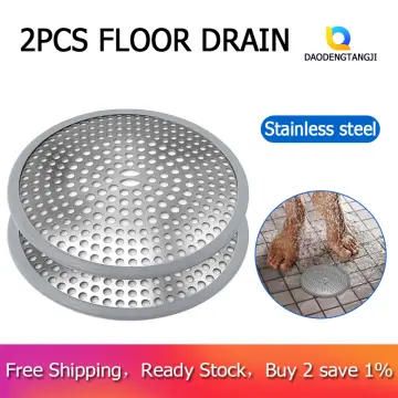 New 100 Pcs Disposable Shower Drain Hair Catcher Mesh Stickers, Anti  Clogging Floor Sink Strainer, Shower Drain Dog Hair - AliExpress