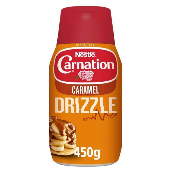Carnation Caramel Drizzle Condensed Milk Dessert Sauce, For Pancakes, Ice Cream and Desserts