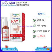 Xịt vệ sinh tai Rayti lọ 20ml