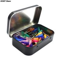 New 1PC Small Empty Metal Tin Flip Storage Box Case Organizer For Money Coin Candy Key Container Jar cans Silver Black white