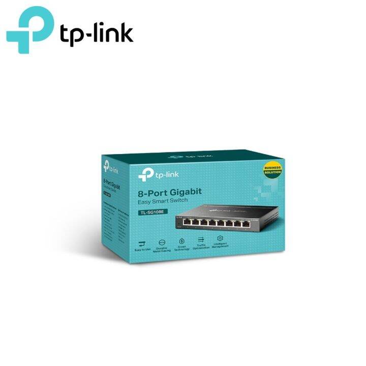 TPLink TlSg108E 8Port Gigabit Easy Smart Switch Lazada PH