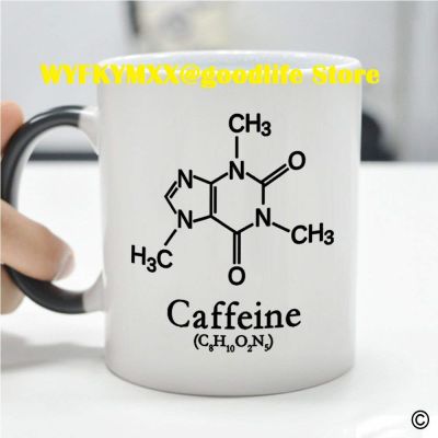Morphing Coffee Mug Heat Changing Color Magic Mug I am A Chemistry Teacher what Is The Chemical Formula Colleague Cup Mug 11oz