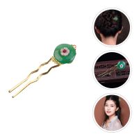 【CW】 Hair Stick Hairpin Retro Headdress Chopsticks Decor Stylish Vintage Hanfu Pin Japanese Ornament Updohairpins Shaped Udecoraitve