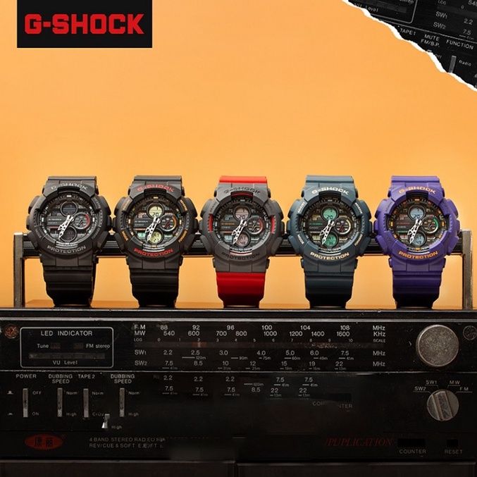 สินค้าขายดี-คาสิโอ-นาฬิกาข้อมือผู้ชาย-g-shock-รุ่น-ga-140-series-นาฬิกากีฬา-นาฬิกา-นาฬิกาข้อมือ-รับประกัน1ปี