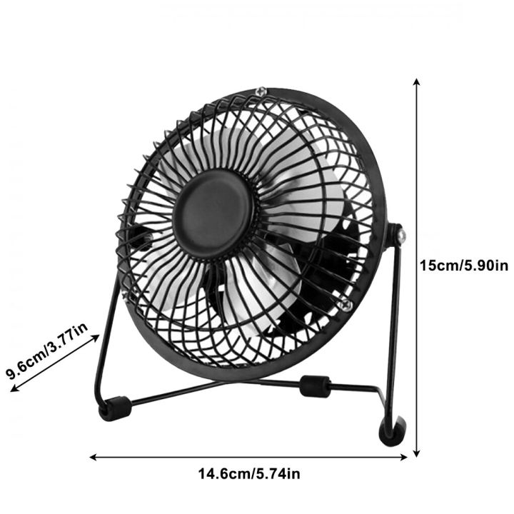 พัดลมusb-ตั้งโต๊ะ-พัดลม-พัดลมเงียบพกพา-fan-4-inch-mini-fan-usb-fan-portable-quiet-fan