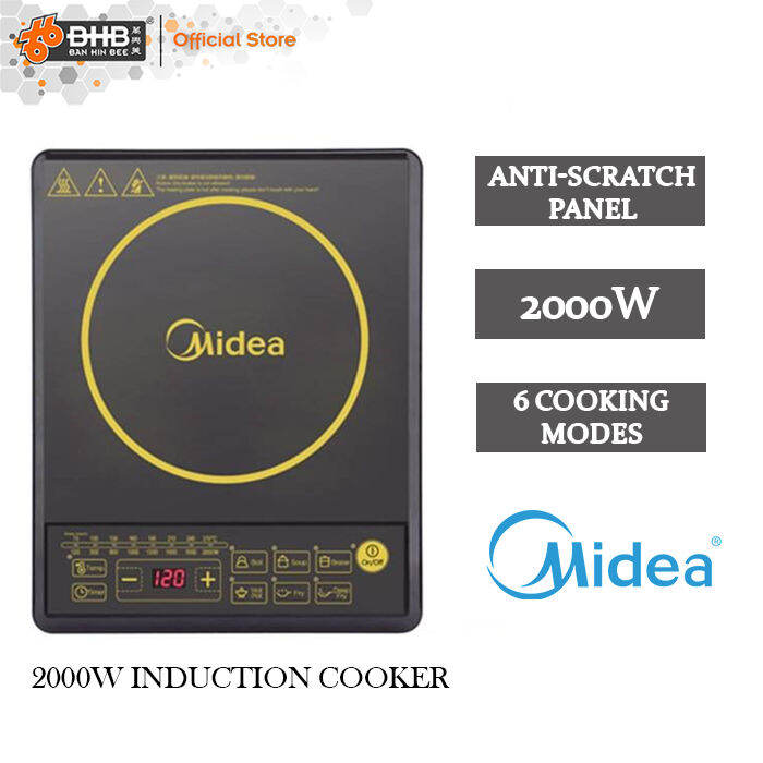 MIDEA INDUCTION COOKER [C20RT2002] 2000W C20RT2002 Lazada