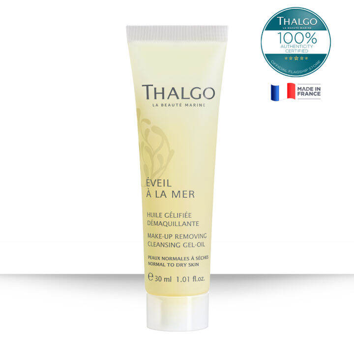 Thalgo - Eveil à la Mer - Make-Up Removing Cleansing Gel Oil 30ml | Lazada