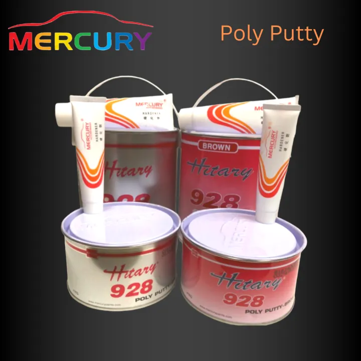 4KG Mercury Nissan Hitary 928 Poly Putty With Hardener / Automotive Car