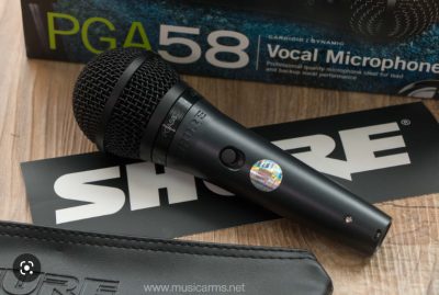 ไมค์shure PG58a แท้มหาจักร