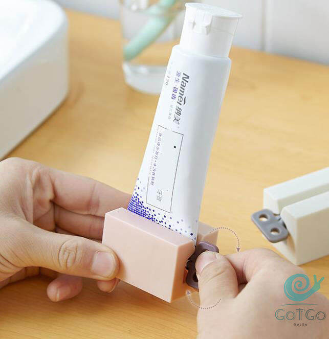 gotgo-ที่รีดยาสีฟัน-ที่บีบหลอดยาสีฟัน-อัตโนมัติอย่างเต็มที่-toothpaste-machine-มีสินค้าพร้อมส่ง