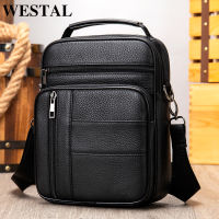 WESTAL Mens Bag Men Leather Mens Messenger Shoulder Bags Over The Shoulder Man Camera ipad Crossbody Bags for Men Handbags 745