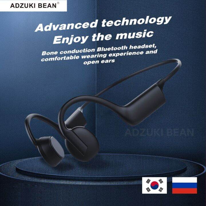 Adzuki Bean K08 Bone Conduction Headphone TWS Wireless Bluetooth Sports