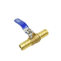 16mm 19mm air water hose valve straight body garden tap Garden irrigation Barb water flow control valve 1piece