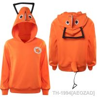 AEOZAD Anime Chainsaw Man Pochita คอสเพลย์ Hoodie para crianças ฮาโลวีนเครื่องแต่งกาย Carnaval ผ้า Fantasia Meninos ฮาโลวีน