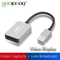 ☁◄✟ HD 4K 1080P Video Capture Card USB 2.0 HDMI Video Grabber Record Box for PS4 Game DVD Camcorder Camera Recording Live Streaming