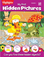 Highlights หนังสือแบบฝึกหัด เสริมทักษะการคิดและการสังเกต My First Hidden Pictures 4