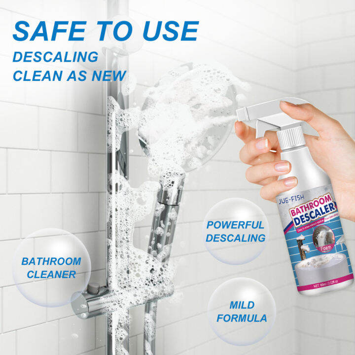 Bsex Bathroom Cleaning Spray Powerful RinseFree Bubble Cleaner