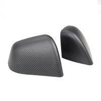 2 PCS Side Mirror Cover Rearview Mirror Cover Protection Car Accessories ABS for Model Y 2021-2023