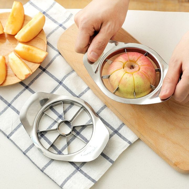 hot-p-upors-ลูกแพร์ที่มีแอปเปิ้ลสแตนเลสมีดหั่นแอปเปิ้ลเครื่องหั่นผลไม้เครื่องตัดผักเครื่องตัด
