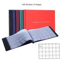 ✇✲✎ Pockets Coin Stamp Album Gifts for Commemorative Coin Badges Collection Book Holder Tokens Album Coin Storage Bag