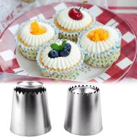 【CC】✈■☾  Sultan Tube Russian Pastry Tips Icing Piping Stainlessl Nozzles Cookie Large Baking Tools