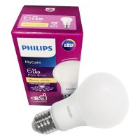 หลอด LED PHILIPS A60 E27 6วัตต์ สีขาวเหลือง