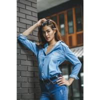 TBY JEANS เสื้อเชิ้ตยีนส์ TG44