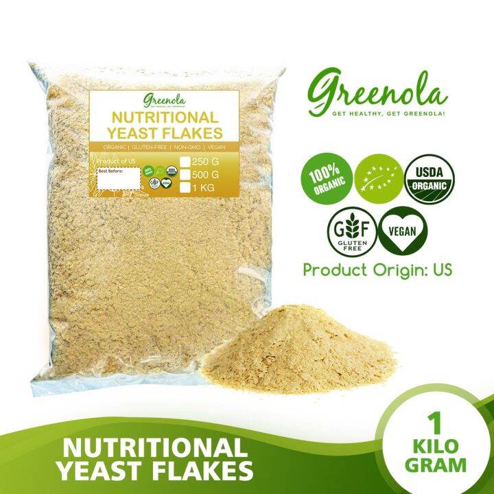 Greenola Organic Nutritional Yeast (Wholesale) 250G 500G 1Kg Lazada PH