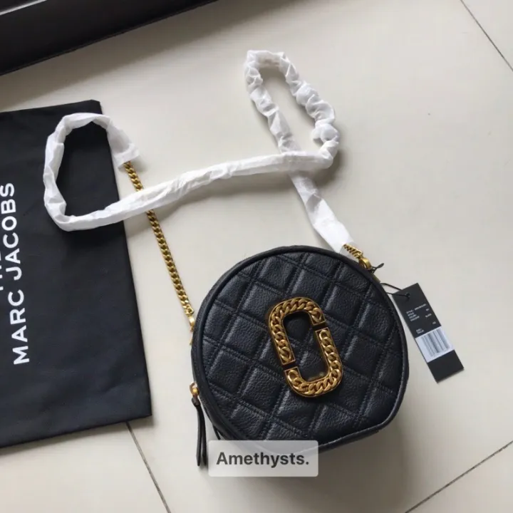 Marc Jacobs the Status Round Crossbody Sling Bag Lazada PH