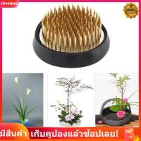 การจัดดอกไม้รอบขา ikebana kenzan ดอกไม้ตกแต่งเครื่องมือการจัดคงที่