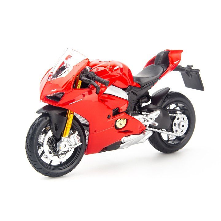 Mô Hình Xe Ducati Panigale V4 S 112 Màu Đỏ