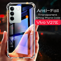 เคสสำหรับ Vivo V29 V29Pro V29Lite V27 V29E V27e V27 Pro V27pro V 27e สี่มุมซิลิโคนเคสโทรศัพท์เลนส์กล้องถ่ายรูปป้องกันฝาหลังกันกระแทก