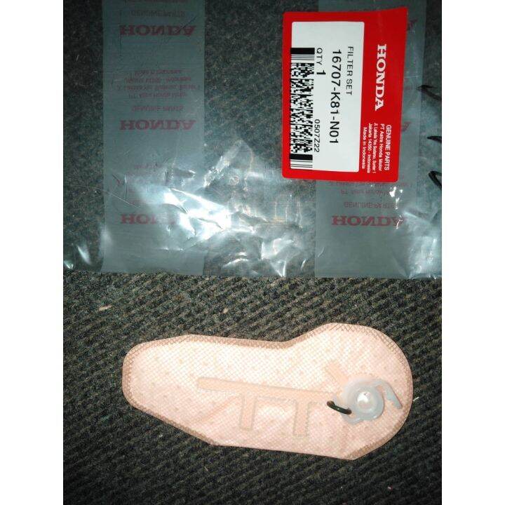 ORIGINAL fuel filter honda beat fi v2 genuine 16707k81n01 Lazada PH