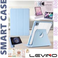 ⚡LEVINO⚡หมุนได้ 360 เคส องศา สําหรับ เข้ากันได้สำหรับ Air4/5 10.9 Pro11 2018/2020/2021 air3/10.5 2020 10.2 Gen9 Gen8Gen7