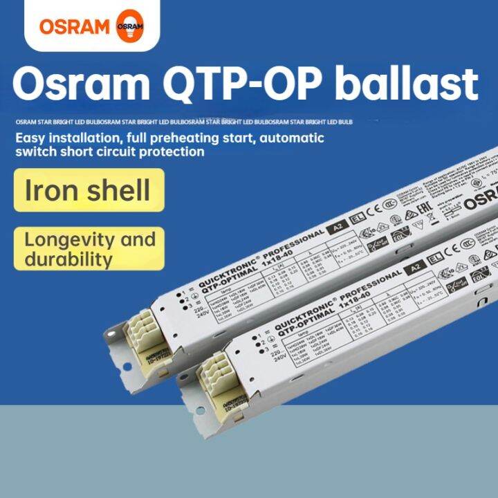 Osram fluorescent lamp ballast QTPOP 1x1840 professional electronic