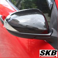 ครอบกระจก MAZDA2 09-13 Mazda3 BL 11-14  ลายเคฟล่า  1 คู่ อะไหล่แท้ศูนย์ SKB Accessories