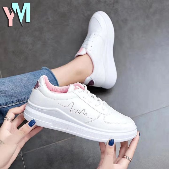 YM Cod Korean Women White Shoes For Women r100 | Lazada PH