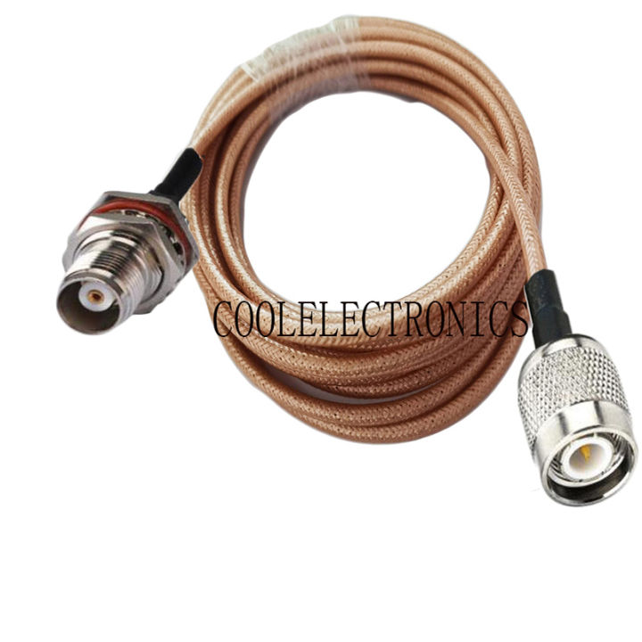 RG400 TNC Male to TNC Female Connector Double Shielded Copper Braid RF Coaxial cable 50ohm 10/15/20/30/50CM 1/2/3/5/10M