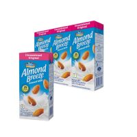 Blue Diamond Almond Breeze Almond Milk Unsweetened 946ml บลูไดมอนด์ อัลมอนด์ บรีซ นมอัลมอนด์ สูตรไม่หวาน 946 มล.