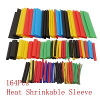 Heat Shrink Sleeving Tube Kit Assorted Polyolefin Insulation Heatshrink Tubing Sleeve Wire Cable Wrap Shrinkage 2:1 Electrical Circuitry Parts