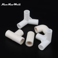 3pcs 16mm PVC Straight Elbow Tee Connector Four Way Joint 90 120 degree PVC Pipe Adapter DIY Wardrobe Tent Shoe Rack Fittings