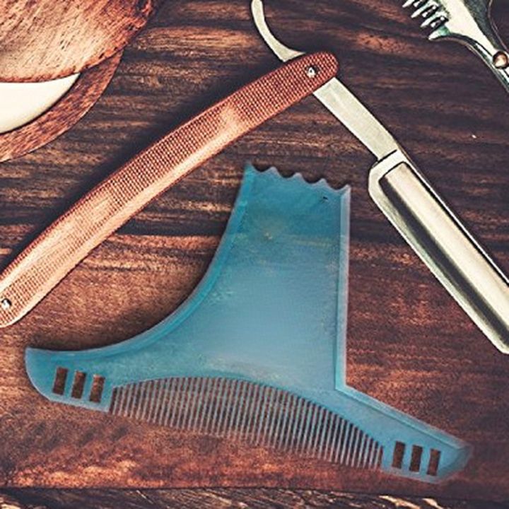 men-beard-shaping-styling-template-hair-combs-shaving-tools-trim-comb
