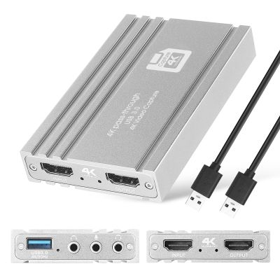 USB 4K 60Hz HDMI-Compatible Video Capture Card 1080P for Game Recording Plate Live Streaming Box USB 3.0