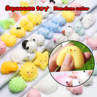 【Scten】ของเล่น ของเล่นเด็ก 5 pcs random Squishy Squeeze Mochi Cat ของเล่นบีบอัด ต่อต้านความวิตกกังวล Kawaii Animals Set