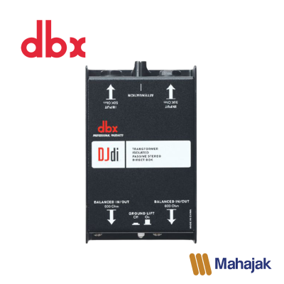 Di box dbx DJDi | 2-channel Passive Direct Box