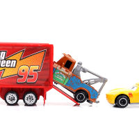 6-14ชิ้นเซ็ตรถดิสนีย์3ลุงรถบรรทุกรถของเล่นชุด Lightning McQueen Jackson Storm 1:55 Diecast รถรุ่นของเล่นสำหรับเด็ก