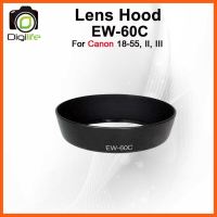 SALE Lens Hood EW-60C - For Canon 18-55 ##กล้องถ่ายรูป ถ่ายภาพ ฟิล์ม อุปกรณ์กล้อง สายชาร์จ แท่นชาร์จ Camera Adapter Battery อะไหล่กล้อง เคส