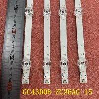 Kit 4pcs 8LED LED backlight strip for Xiaomi L43M5-5ARU L43M5-4X L43M5-FA GC43D08-ZC26AG-15 303GC430062